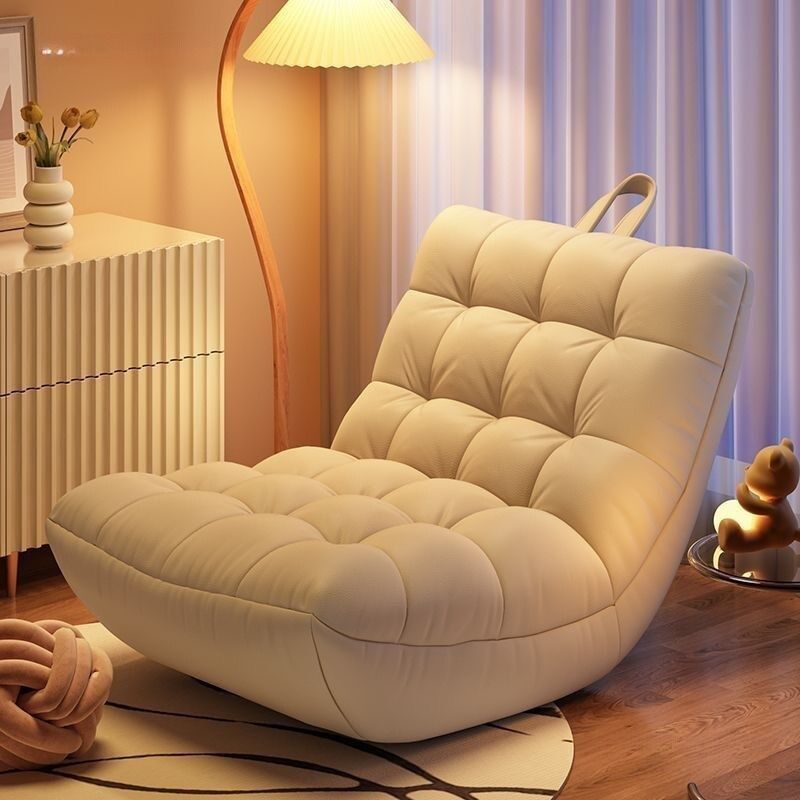 Japanese Style Tech Fabric Modular Bean Bag Sofa Pedal Single Seat Lazy ...